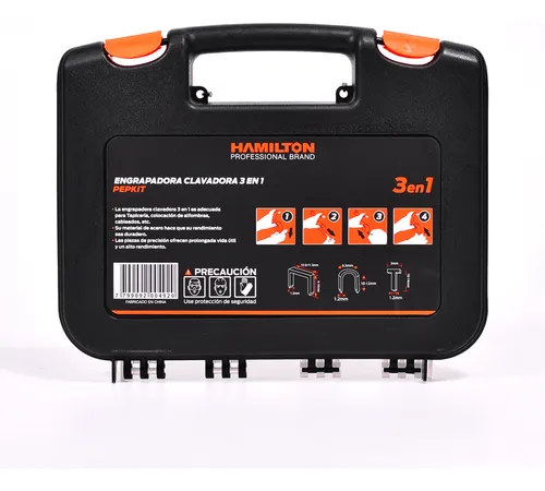 Kit Engrapadora Clavadora Prof 3 En 1 - Hamilton Pepkit