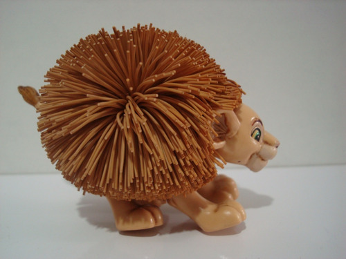 Fluffy Rei Leão Koosh Bola - Anos 90 (Usado)