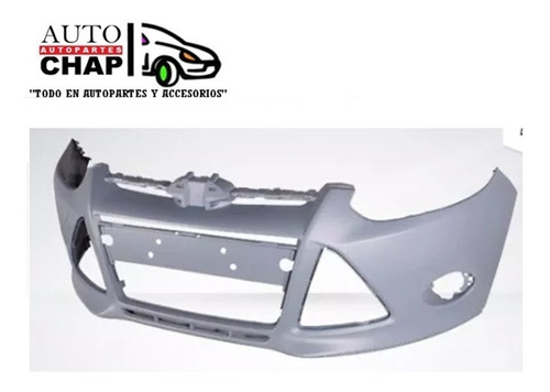 Paragolpe Delantero Focus 2013 A 2016 C/ventana Con Primer