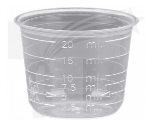 Vasos Dosificadores De Medicamento 20 Ml