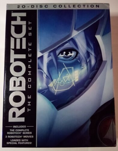 Robotech The Complete Set Dvd En Español 20 Disc + Regalos