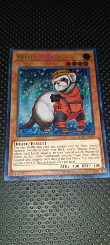 Carta Yugioh Rescue Ferret Cotd