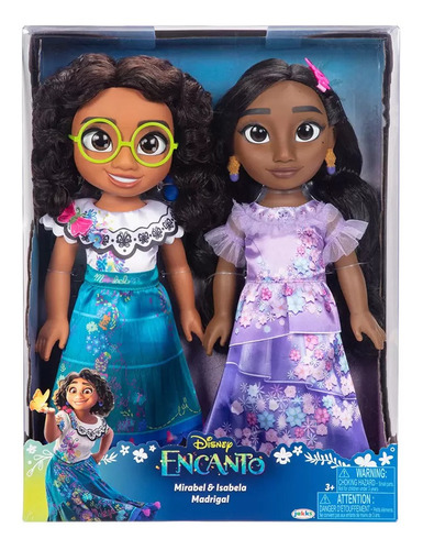 Encanto 2 Muñecas Princesa Disney Mirabel Isabel 38 Cm