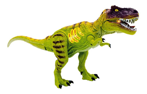 Jurassic Beasts Dinosaurio Con Luz Y Sonido 28cm Orig Ditoys