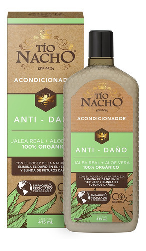  Tio Nacho Acondicionador Anti Daño Aloe Vera 415ml