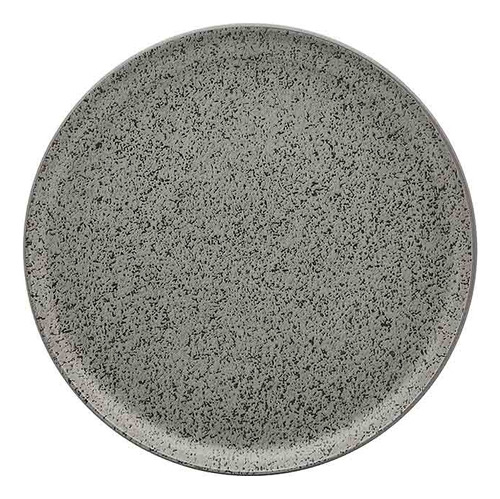 Plato Postre Linea  Gray 20 Cm, Cerámicas Oxford