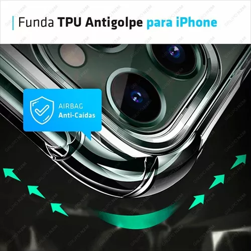 Funda TPU Transparente Anti Golpe iPhone 13 Pro Max