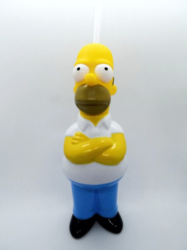 Imagen 2 de 4 de Vaso 3d Premium Los Simpsons - Homero