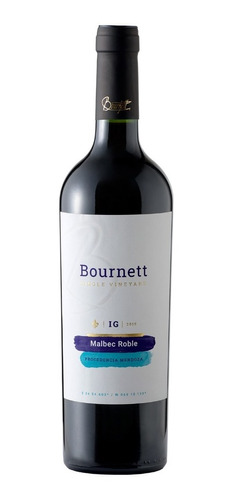 Vino Bournett Ig Malbec 750ml - Ayrescuyanos - Flex