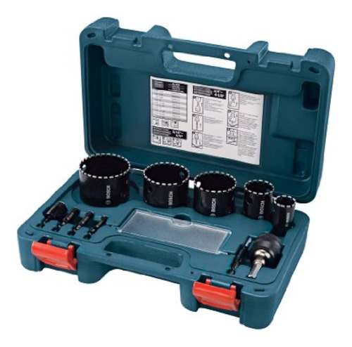 Bosch Hdg11 11piece Diamond Hole Saw Set