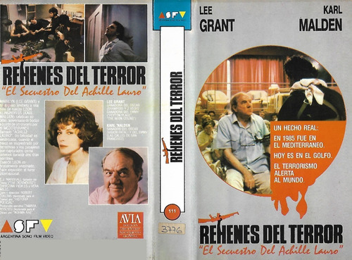 Rehenes Del Terror Vhs Lee Grant Karl Malden Asfv