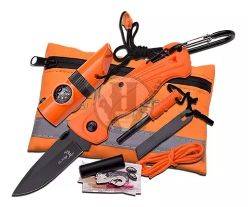 KIT DE SUPERVIVENCIA CON CUCHILLO