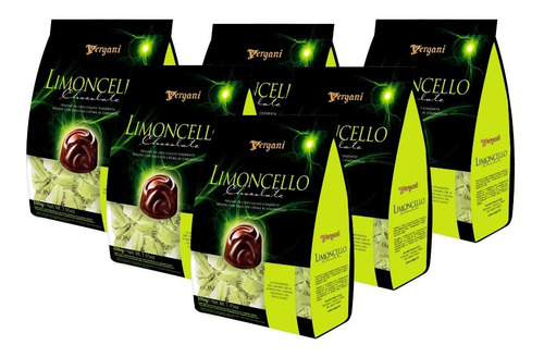 Imagen 1 de 2 de Bombones De Chocolate Con Crema Limoncello Italianos 6 X200g