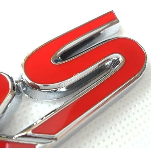 Zorratin Emblema De La Insignia Rs Calcomanía Con El Adhesiv