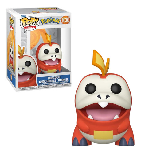 Funko Pop Fuecoco #1030 - Pokemon