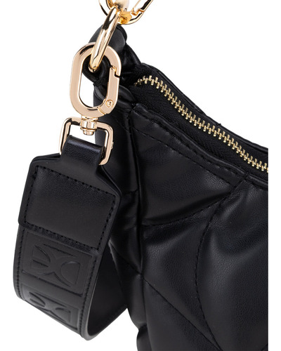 Bolsa Hobo Cloe Onsamy I Mediano Color Negro