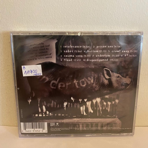 Imagen 2 de 5 de Tool Undertow Cd Nuevo Musicovinyl