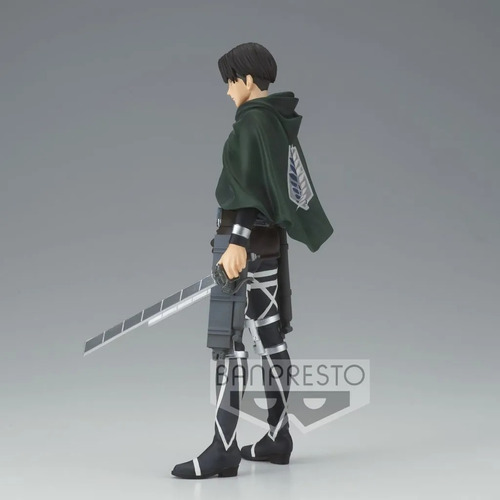 Imagen 5 de 5 de Figura Original Banpresto Levi Ackerman - Shingeki No Kyojin