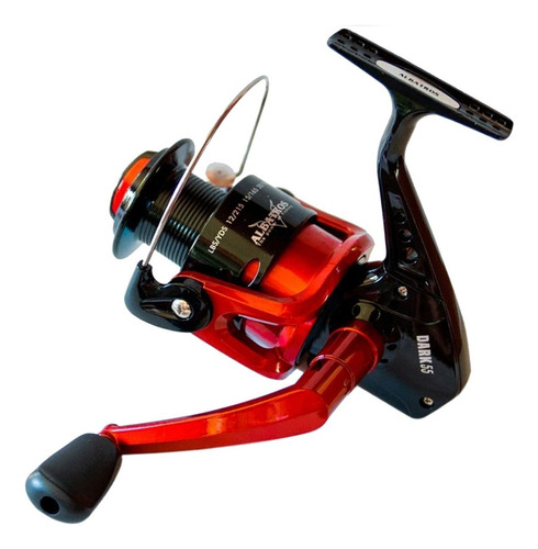 Reel Albatros Dark 65 - Ideal Pesca Variada Mediana Y Pesada