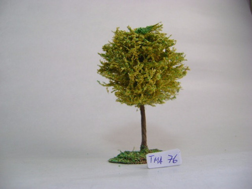 Nico Arbol De Copa Redonda Ocre De 9 Cms De Alto Ho (arv 63)