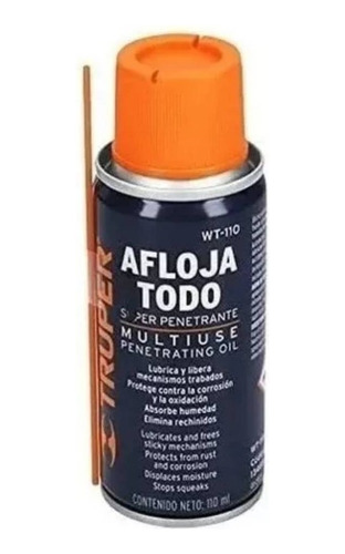 Aceite Aflojatodo Lubricante 110 Ml Wt-400 Truper