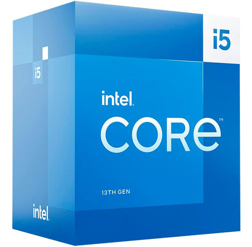 Procesador gamer Intel Core i5-13400 BX8071513400 de 10 núcleos y  4.6GHz de frecuencia con gráfica integrada