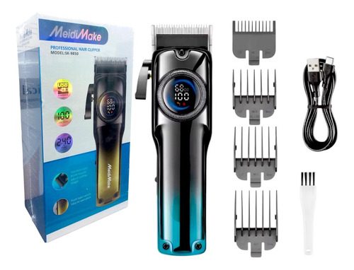 Maquina Para Cortar Pelo Inalambrica Usb-c K-9850 Accesorios