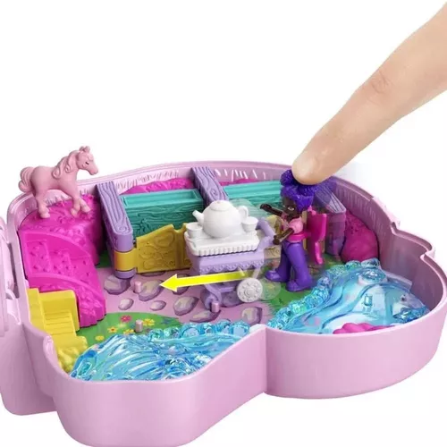 Polly Pocket Mini Mundo De Aventura - Pônei Jumpin Fofo - Edição 2022 - Ri  Happy