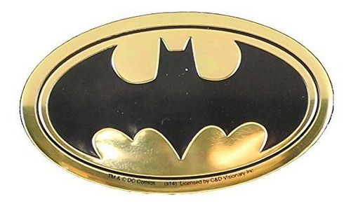 Sticker Batman Logo En Metal, 6cm.