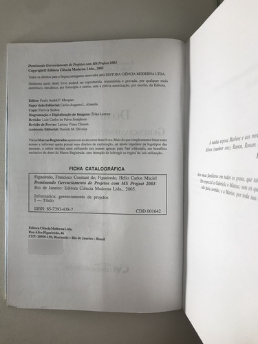 Livro Dominando Gerenciamento De Projetos Com Ms Project 2003 - B4