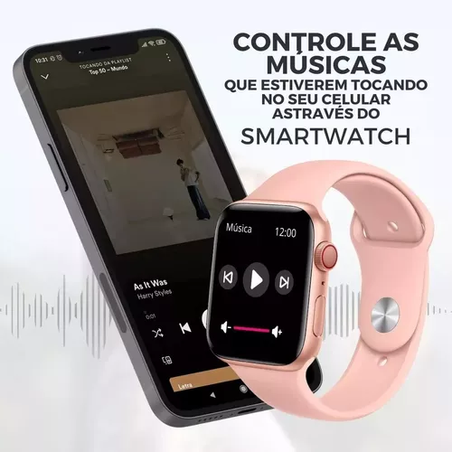 Relogio Celular De Pulso Smart Watch Chamada Sem Chip 2023