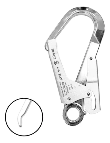 comprar Mosquetão Dupla Trava 23kn Keylock Gancho Auto Serviço Task