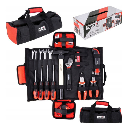 Estuche Enrrollable Con Herramientas 44 Pcs Yt-39280-yato