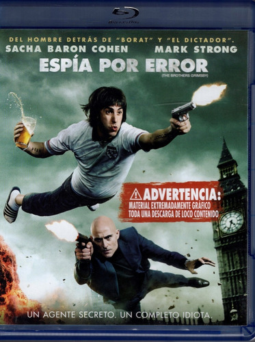 Espia Por Error Brother Grimsby Sacha Baron Pelicula Blu-ray