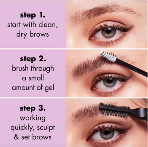 E.l.f. Brow Laminating Gel Fijador De Cejas Transparente Transparente