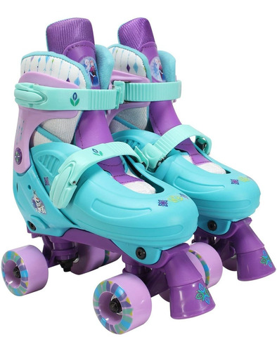 Playwheels Disney Frozen Classic Quad Patines De Ruedas, Tam