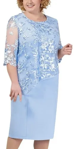 Vestido curto para senhora de best sale 60 anos
