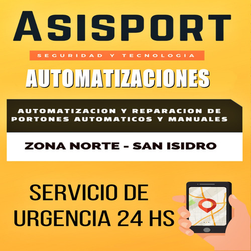 Porton Automatico Service Reparacion Motor Porton Zona Norte