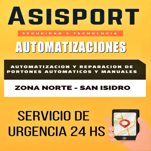 Porton Automatico Service Reparacion Motor Porton Zona Norte