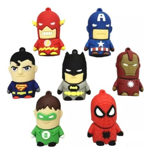 Flash Memory Pendrive Figuras 8gb 16gb 32gb + De 50 Diseños 