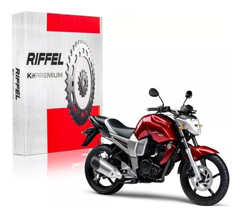 Kit Transmision Riffel Yamaha Fz 16 / Fz Fi 2.0 - Fas Motos.