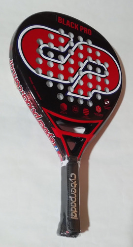 Cyberpadel Black Pro - Núcleo De Eva Soft - Aro De Carbono
