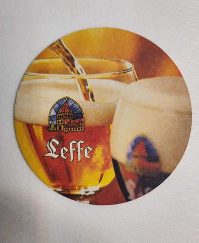3 Posavasos De Cerveza Leffe Originales De Colección Bar