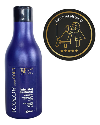 Shampoo Color Wf Para Fixação Da Cor Pós Coloração 300ml