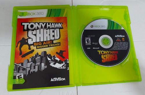 Tony Hawk Shered Bigair Xbox360 No Incluye Patineta Original (Usado)