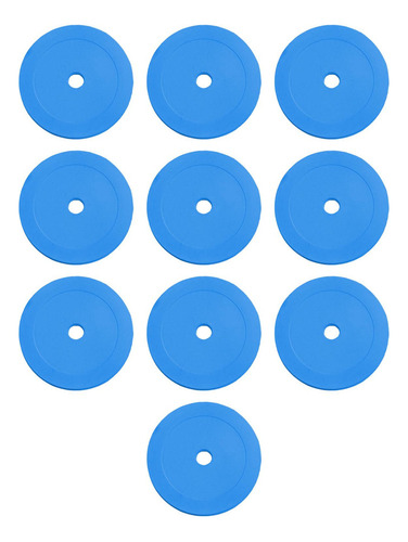 Discos De Piso For Marcadores De Cono Plano Azul 1