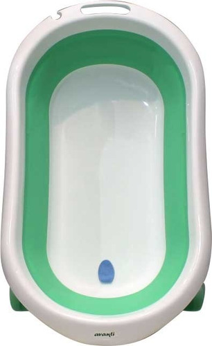 Imagen 6 de 10 de Bañera Para Bebe Love Plegable Patas Manijas Y Tapón + Red