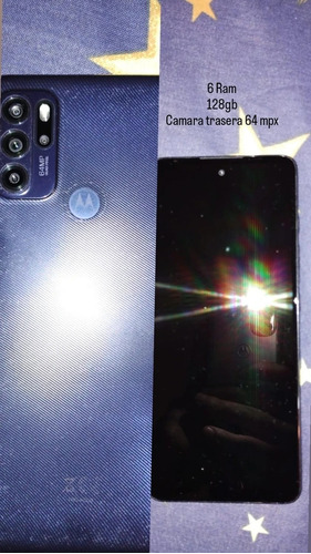 Imagen 1 de 1 de Celular Moto G60s Azul 