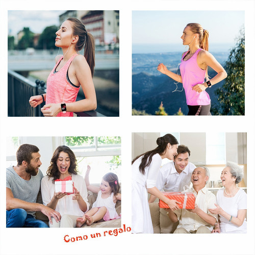 Reloj Inteligente Deportivo Bluetooth Impermeable Mujer