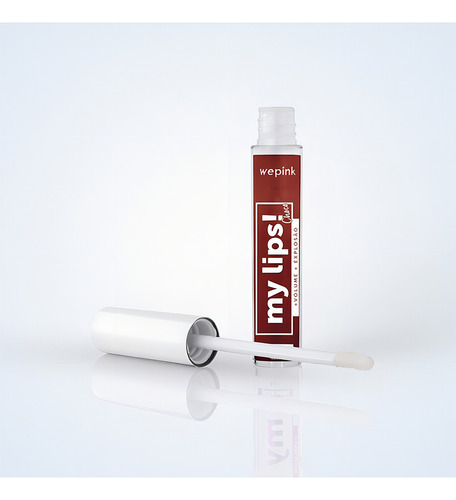 Gloss My Lips Choco 4ml Wepink Virgínia Chocolate Volume Acabamento Brilhante